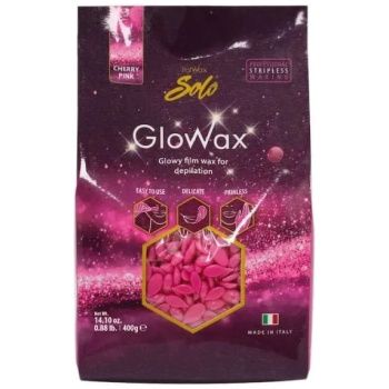 ItalWax Cherry Pink Glowax Elasztikus Gyanta Gyöngy - 400gr