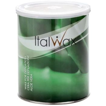 ItalWax Elasztikus Gyanta Fémdobozban - Classic Aloe Vera - 800gr